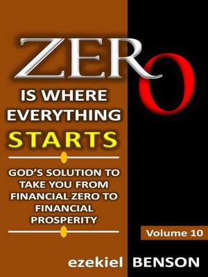 cover image of Zero is Where Everything Starts